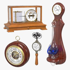 3D Early Weather Instruments