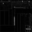 Black Upright Piano