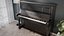 Black Upright Piano