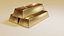 Gold Ingot Low poly