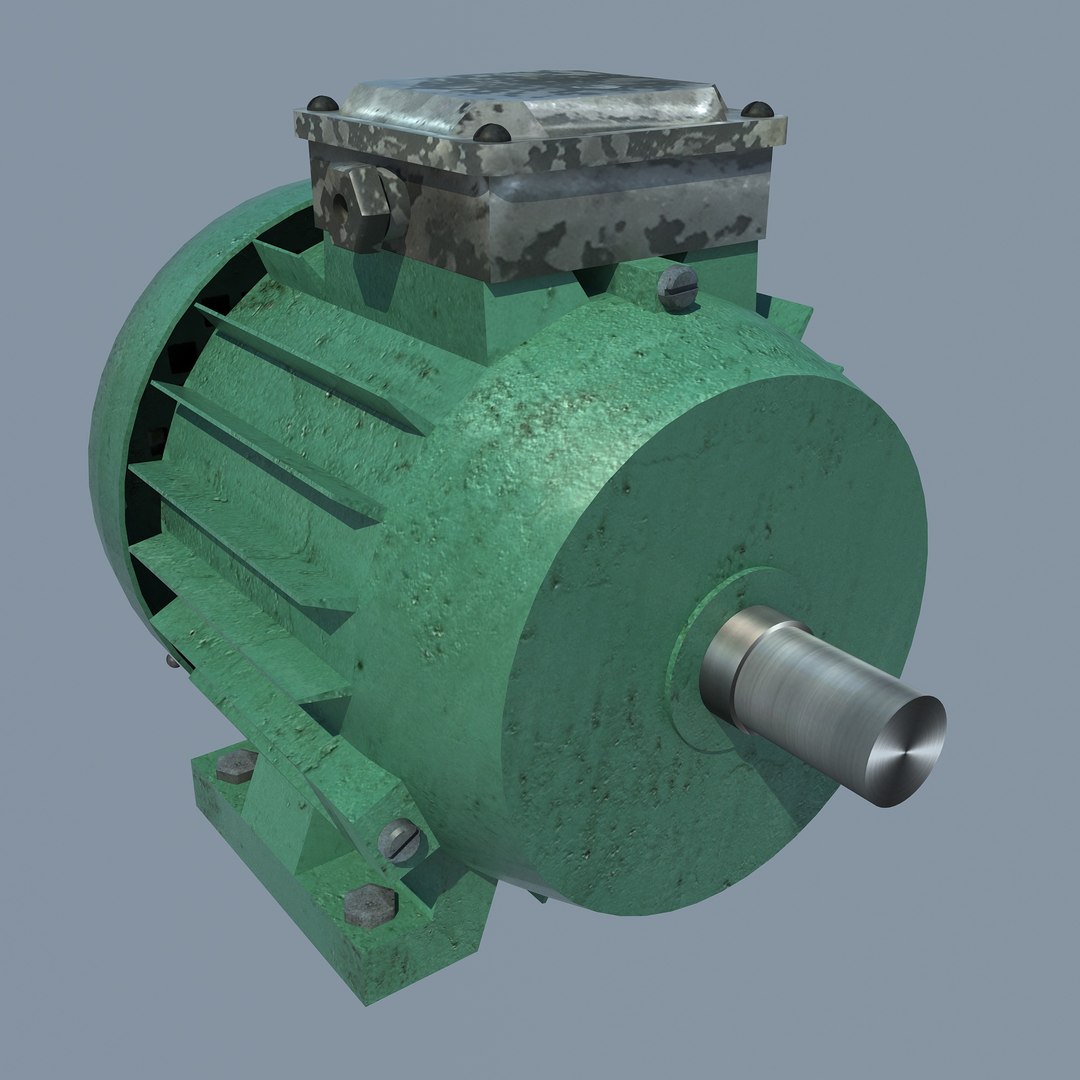 3D Electric Motor - TurboSquid 1462521
