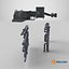 Stylized Industrial Wall Pipes and Roof Vents Pack