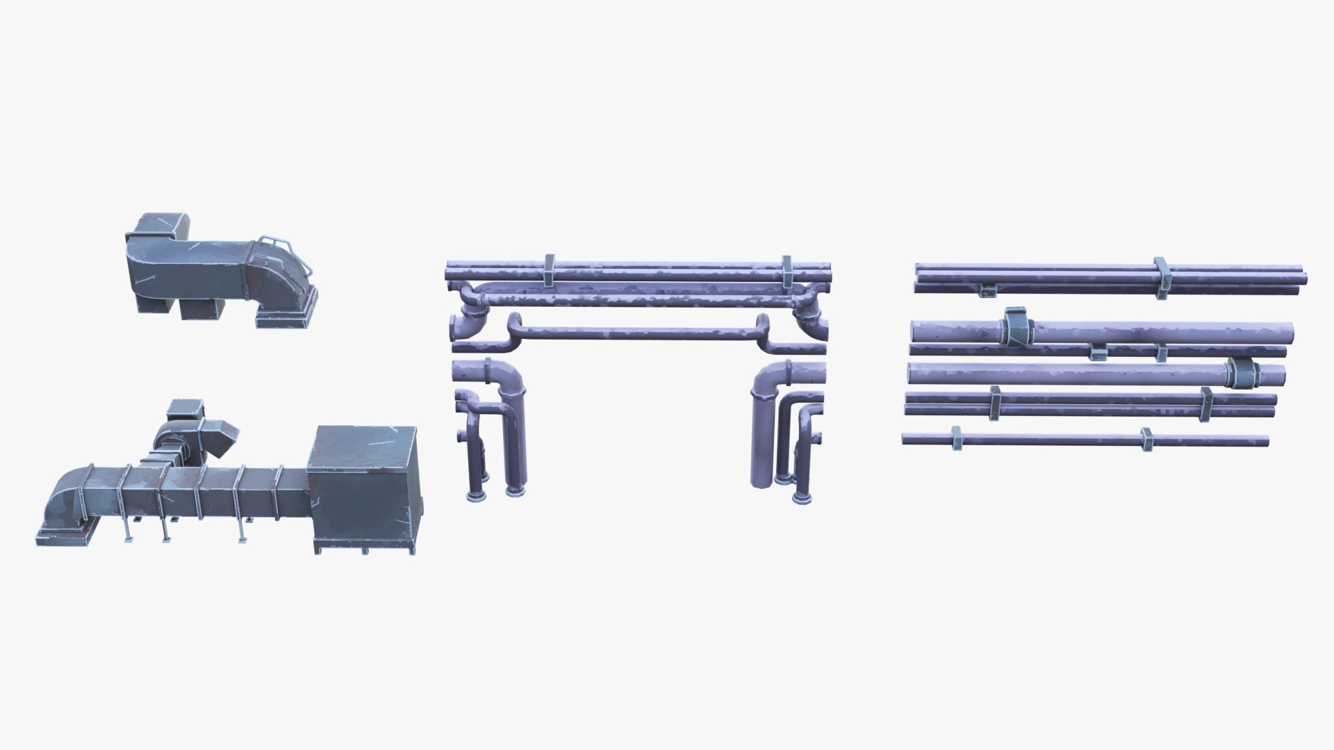 Stylized Industrial Wall Pipes and Roof Vents Pack 3D model https://p.turbosquid.com/ts-thumb/Or/a8FuEN/lq/2/png/1783511714/1920x1080/fit_q87/8164fb75289f38ed68c43c2c80fc937e5e85a134/2.jpg