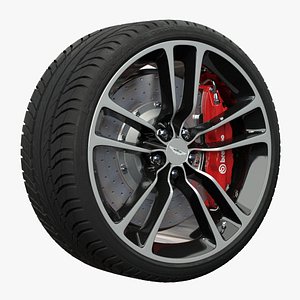 Aston Martin DBS Carbon Black Edition wheel