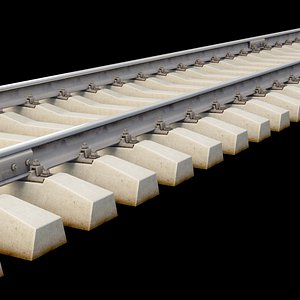 3D model rail r