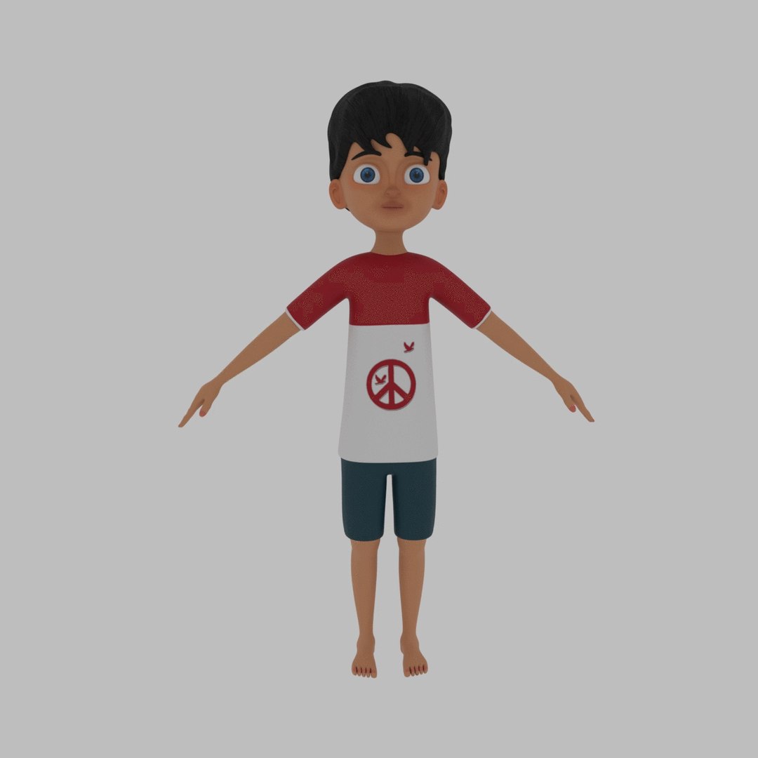 3D boy character model - TurboSquid 1401163