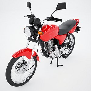 urban motorbike 3D model
