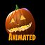 Animierter Halloween Kürbis