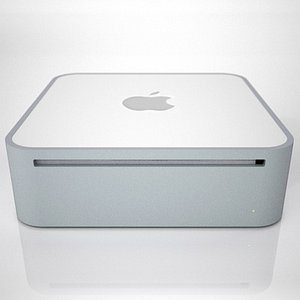 apple mac mini 2g 3d model