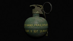 M67 Fragmentation Grenade model