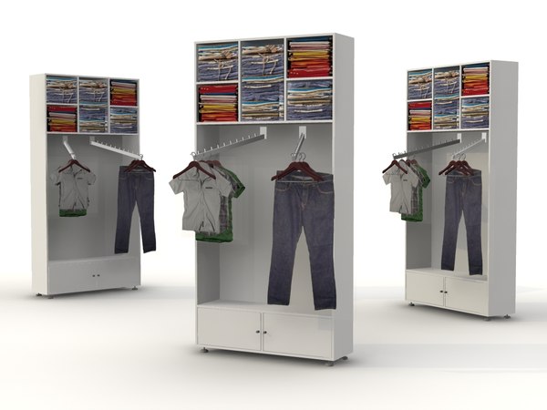 closet 3d model