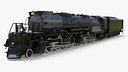 Vintage Locomotive with Trailed Tender