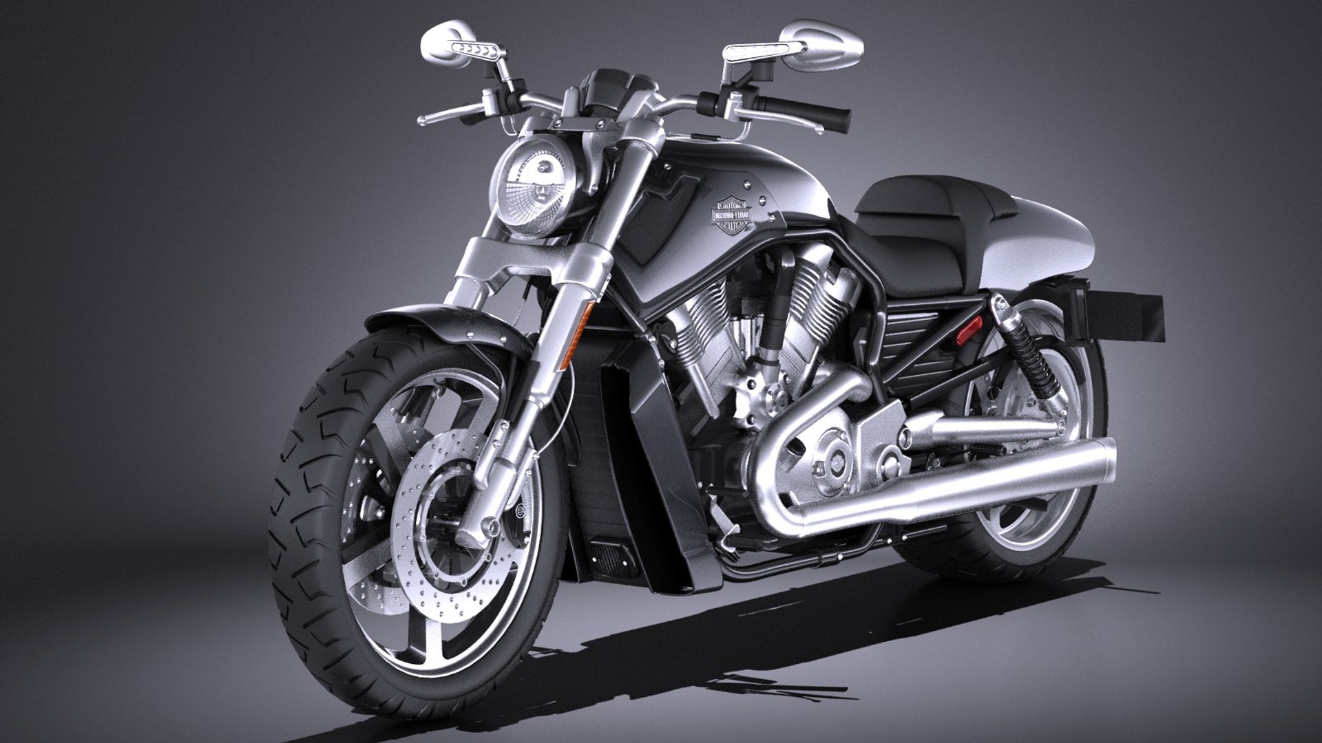 3d Harley-davidson V-rod Harley