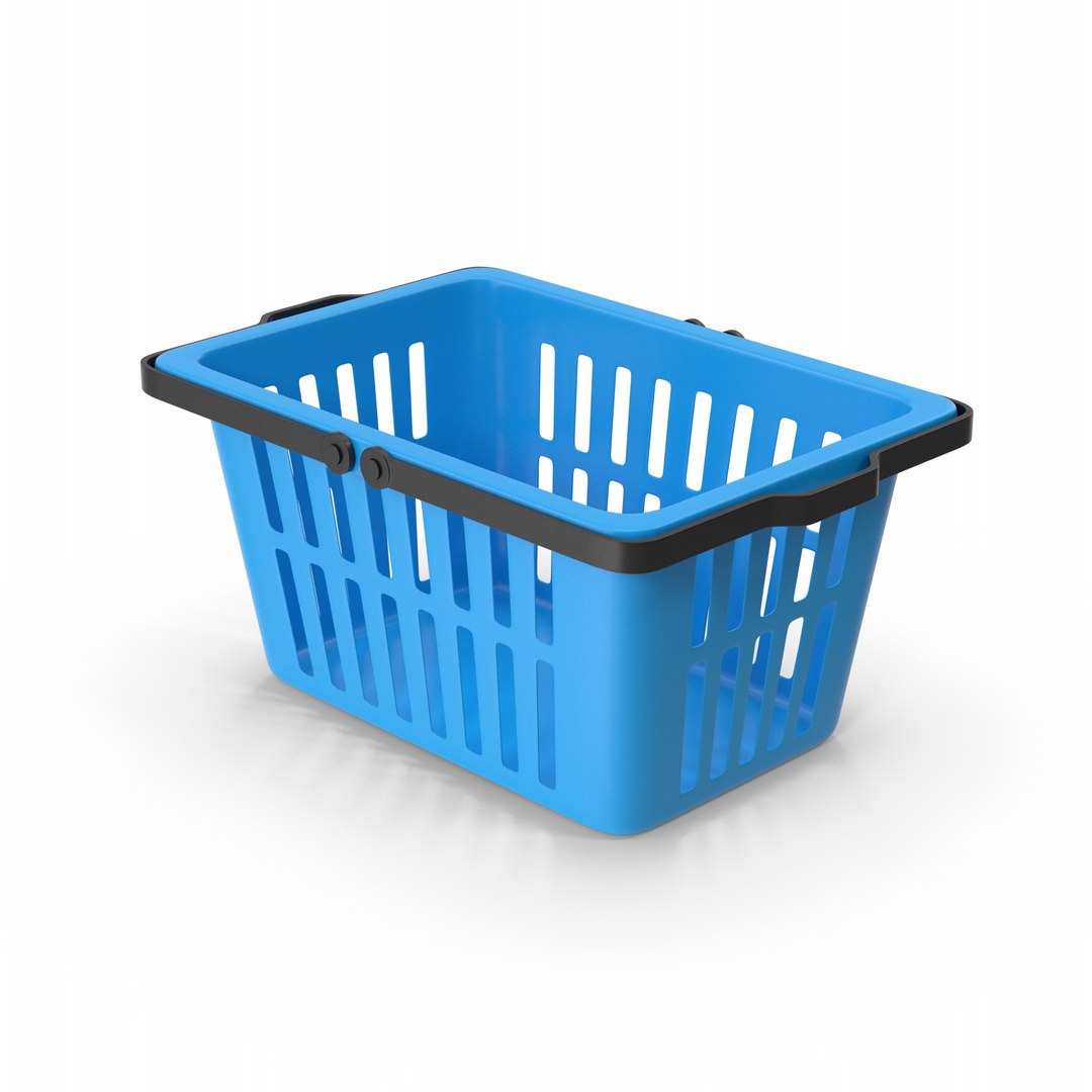 Shopping Basket 3D Model TurboSquid 1843089