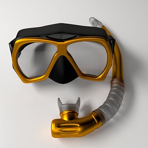 3ds snorkel mask