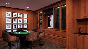 3D Casino Room model