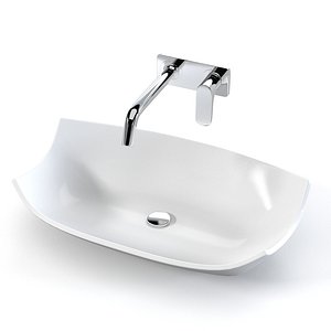 Jacob Delafon Leaf Vanity bathroom sink modern contemporary