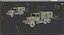 US Military Truck m35a2 with Field Howitzer M119 Rigged 3D Model