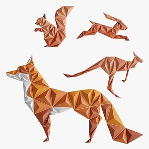 3D Paper ArtWork 12 model