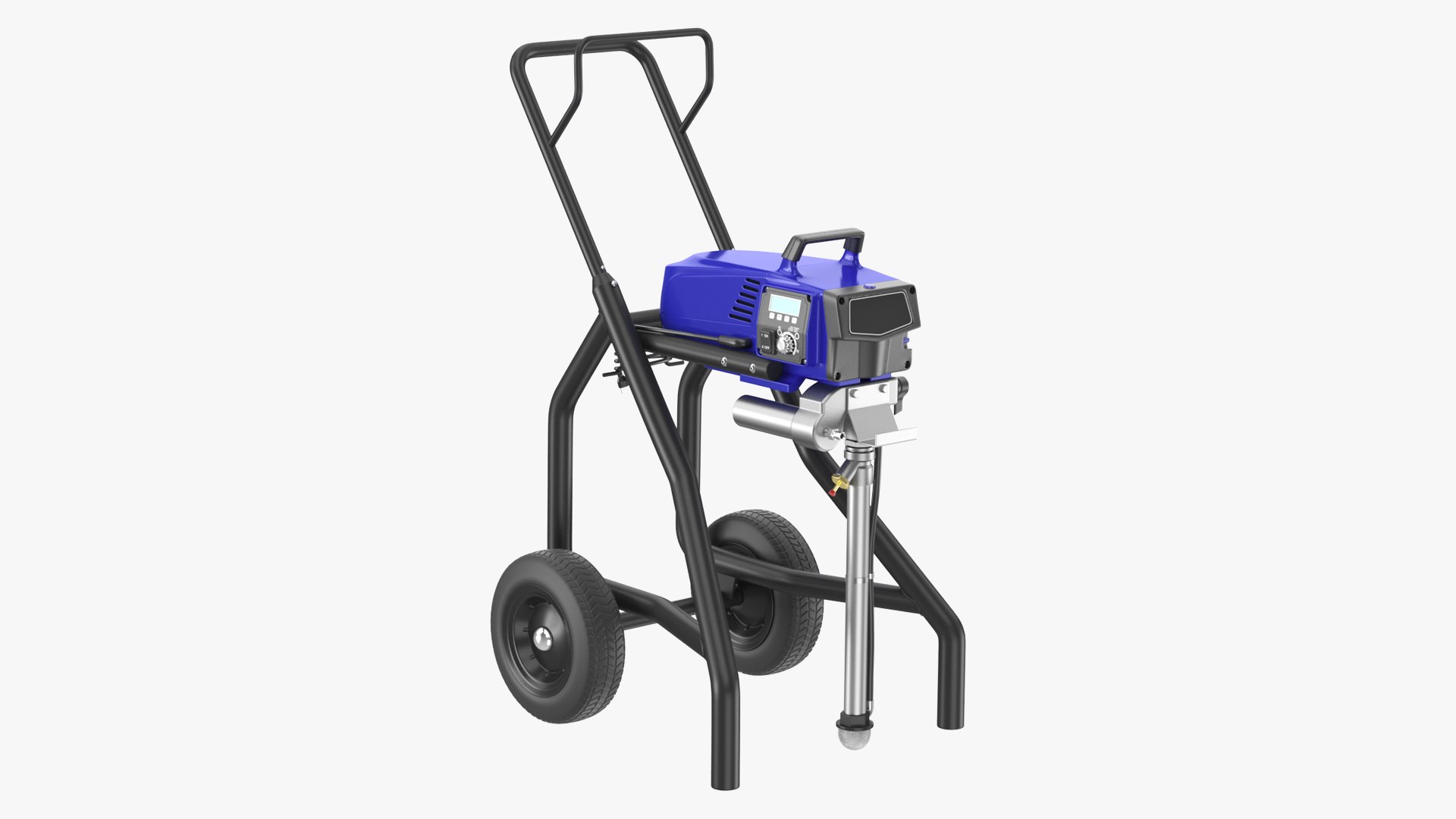 Electric Airless Paint Sprayer 3D model preview