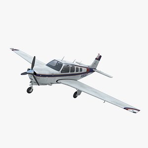 3d model of beechcraft bonanza g 36