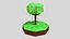 3D lemon tree