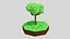 3D lemon tree