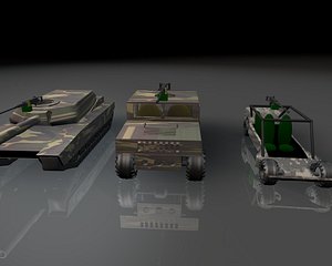 free c4d mode humvee dune buggy