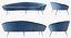 Ico Parisi Sofa Blue