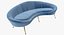 Ico Parisi Sofa Blue