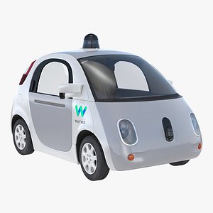 3D waymo self driving car