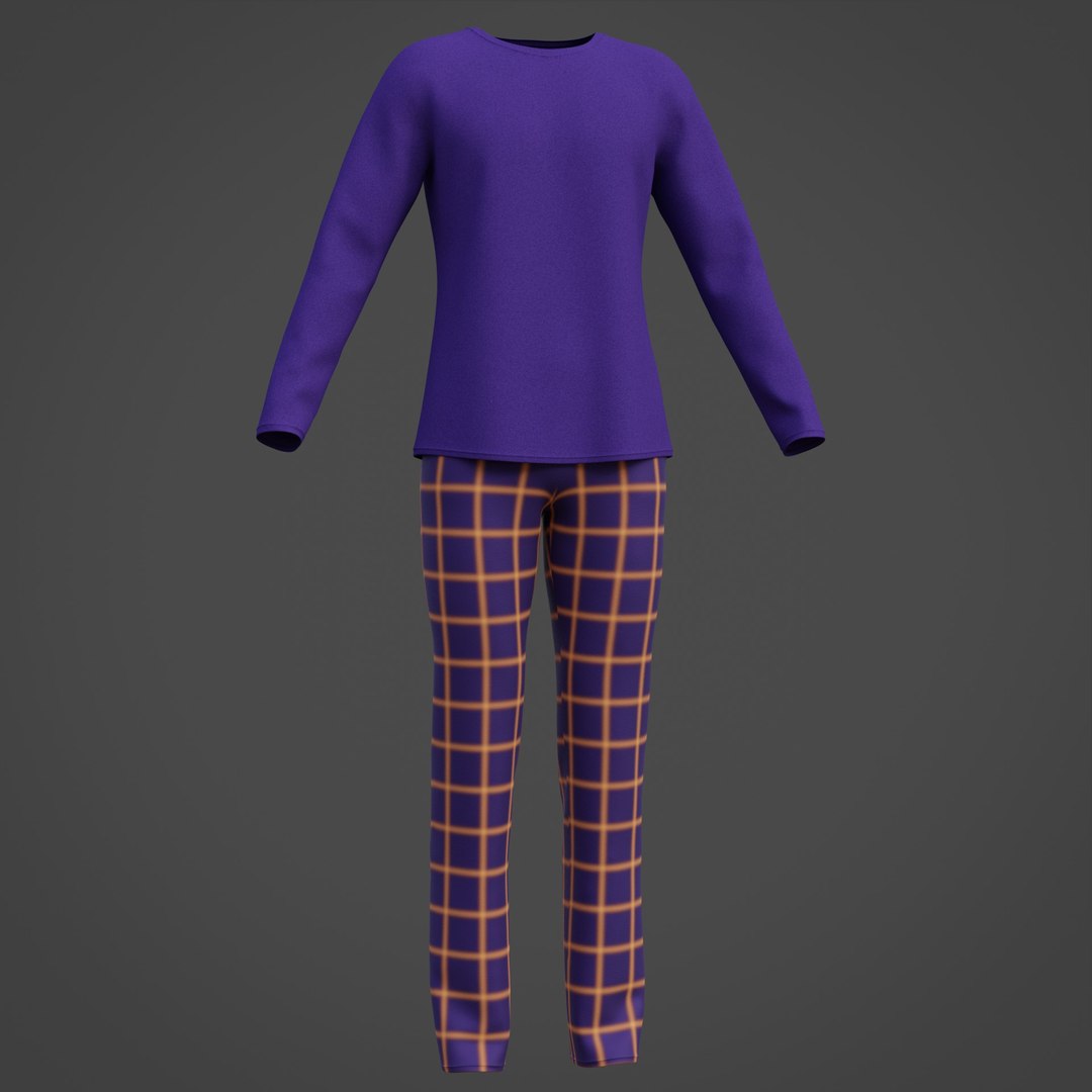 3D pyjamas https://p.turbosquid.com/ts-thumb/Os/mSJ6Wg/1A/outfit0003/jpg/1612045267/1920x1080/fit_q87/7a7f4e0ed2a3f4450cbea7082b9c72ed5303a85d/outfit0003.jpg