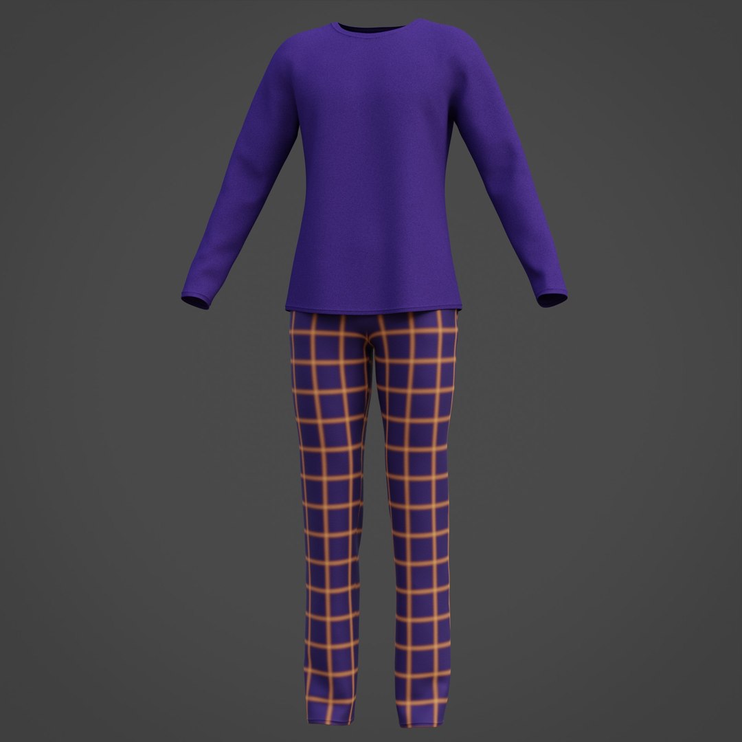 3D pyjamas https://p.turbosquid.com/ts-thumb/Os/mSJ6Wg/L9/outfit0018/jpg/1612045266/1920x1080/fit_q87/a5f0aa7e84f800c5bea240f0a86d068f2d1f85db/outfit0018.jpg