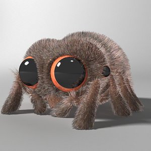 Cartoon Spider Rigged