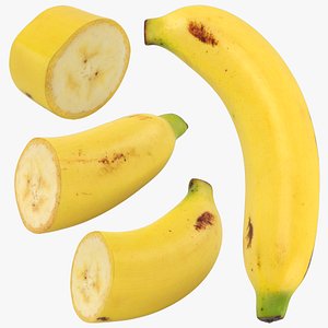 3D Banana Set