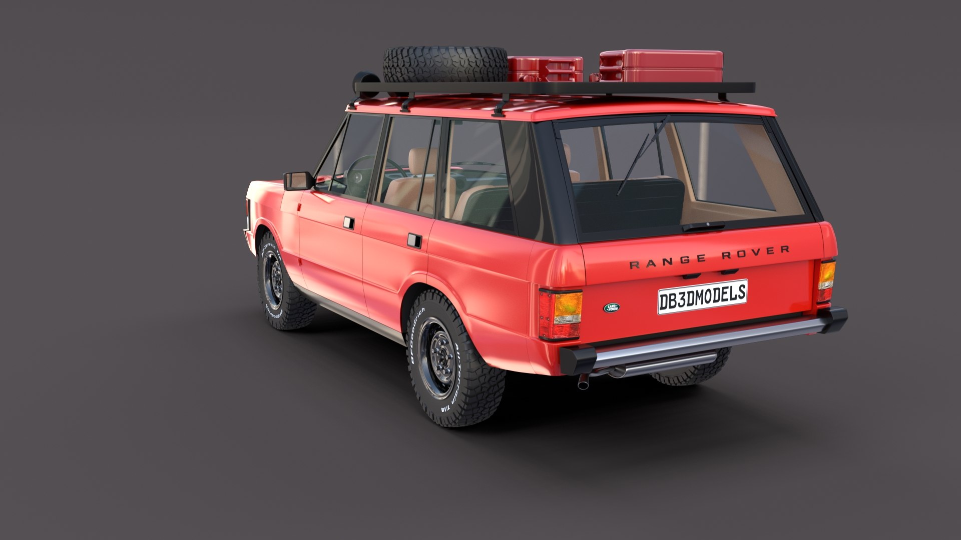 3D Rover Range Interior - TurboSquid 1502794