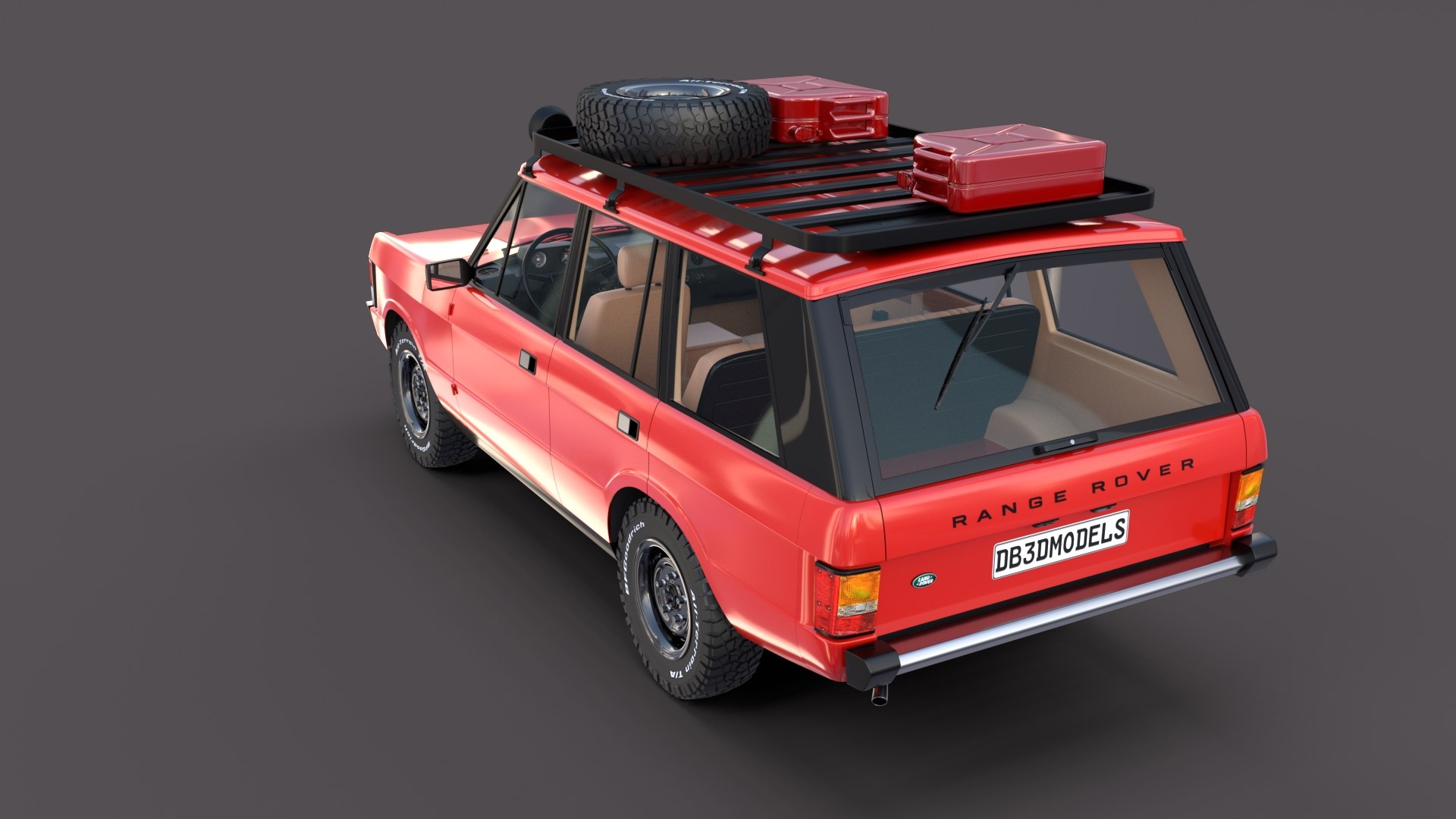 3D Rover Range Interior - TurboSquid 1502794