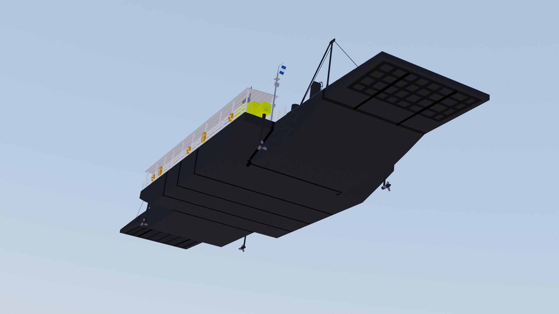 Ferry Modulars 3D Model - TurboSquid 1578266