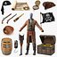 Piraten-Requisiten-Sammlung 4