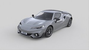 Generic Modern Sport Car Coupe 2020 3D model