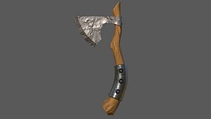 Low Poly Axe Small