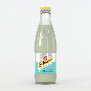 schweppes bitter lemon 3D model