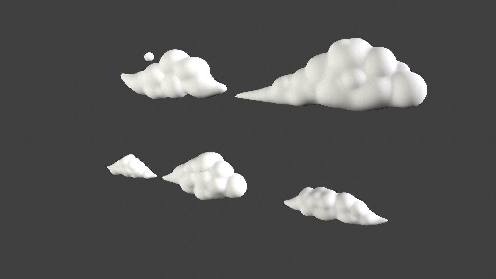 Clouds 3D Model 3D Model - TurboSquid 2210238