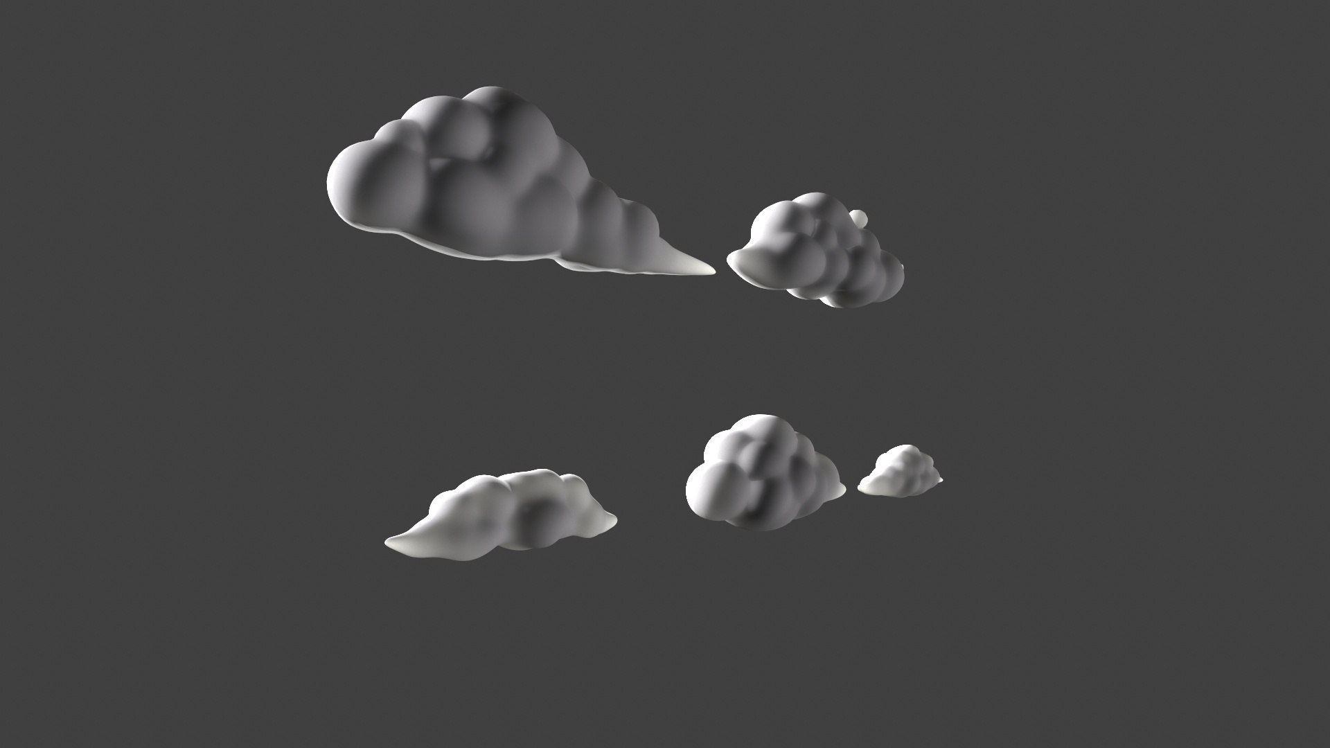 Clouds 3D Model 3D Model - TurboSquid 2210238