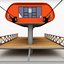 Ski lift station