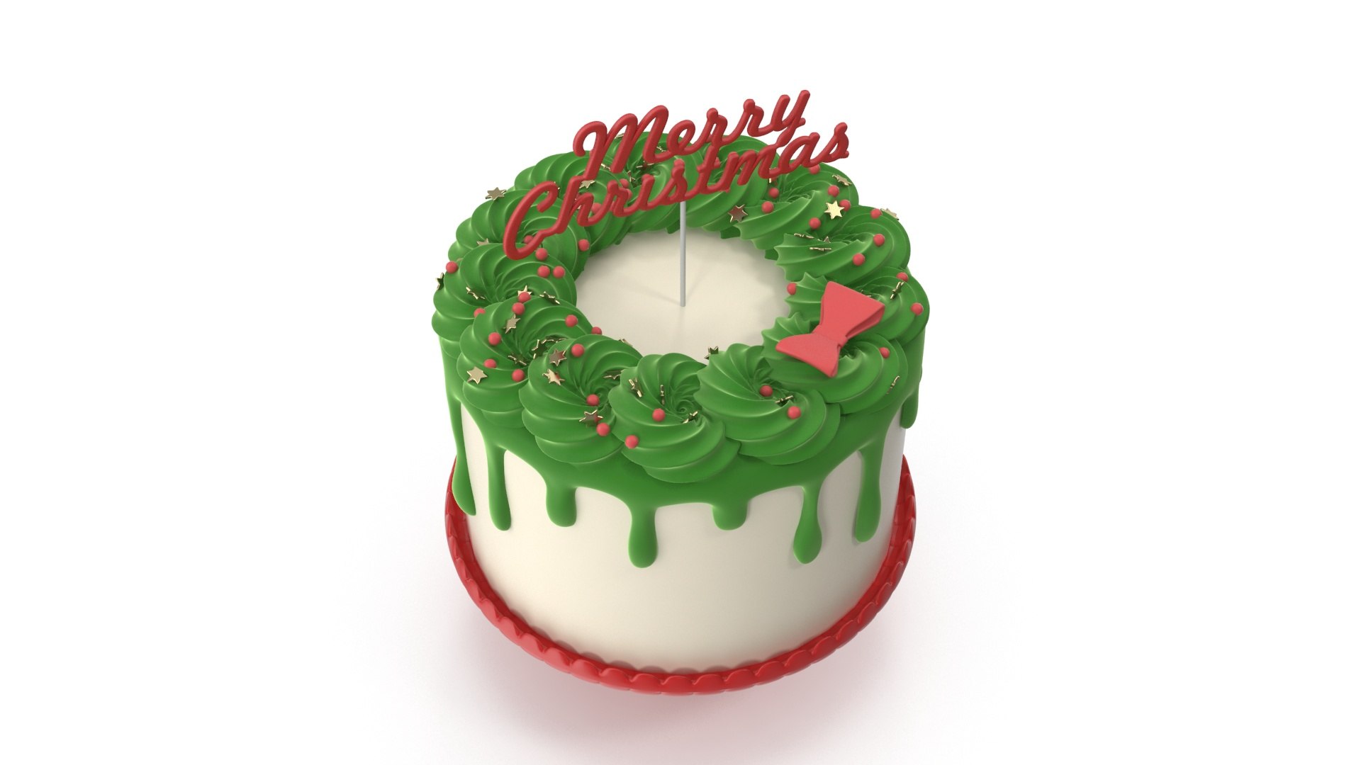 Cakes :: Merry Christmas Photo Cakes