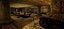 Mittelalterliche gemütliche Taverne und Schlafzimmer im Schloss