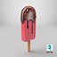 Helado de paleta estilizado