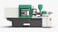 3D Automatic Frank Injection Molding Machine model
