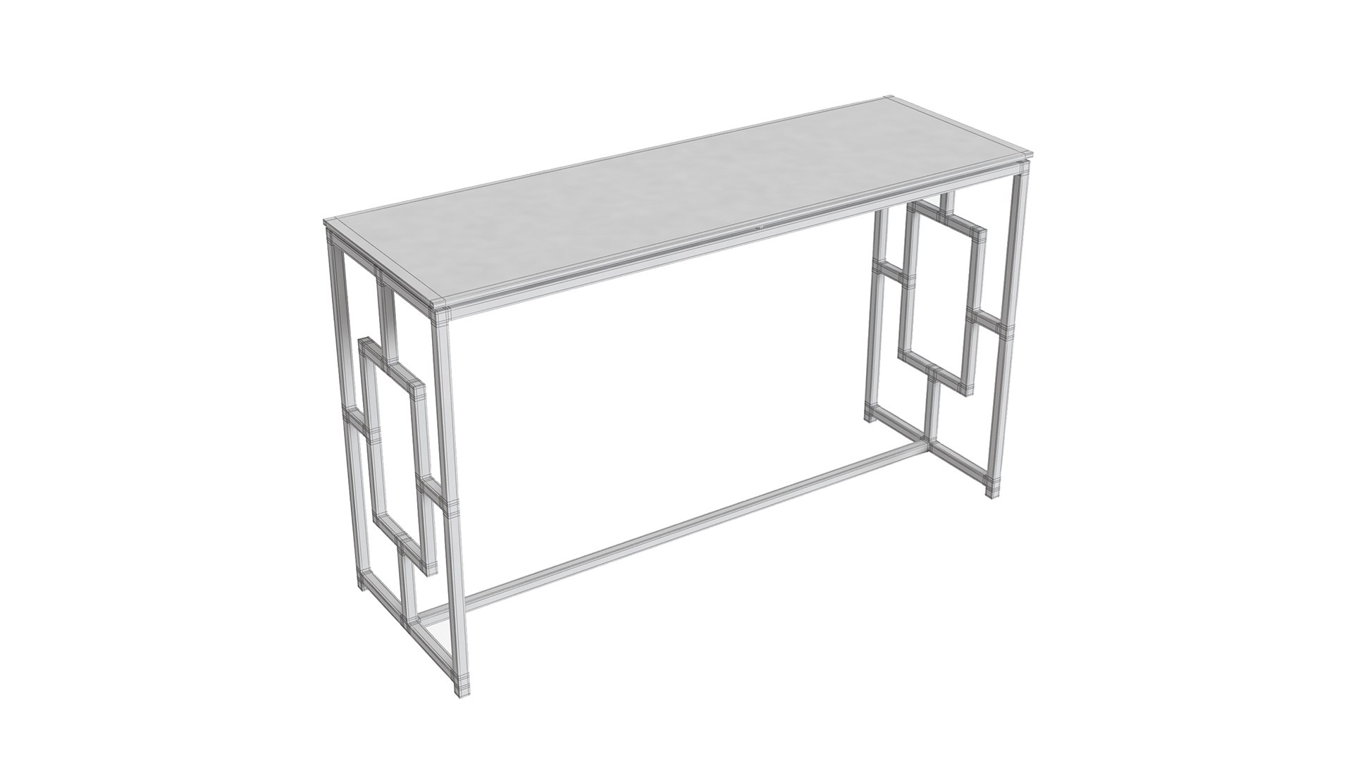 Swanson Console Table By House Of Hampton 3D Model - TurboSquid 1803094